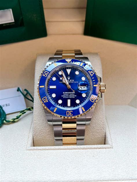 rolex bimetal watch|rolex submariner chronometer.